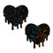 PASTEASE MELTY HEART DISCO BALL BLACK-1