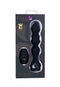 Hudson rechargeable silicone anal plug with remote control in packaging.