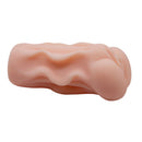 Crazy Bull Masturbator Sleeve Linda Beige realistic stroker for satisfying solo play, compact design and skin-safe material.