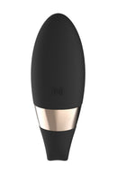 Lelo Tiani Harmony App Connected Couples Vibrator Black, featuring smooth black design and unique ergonomic shape.