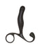 The 9's P Zone Prostate Massager in matte black ABS, designed for ease of use and effective prostate stimulation.