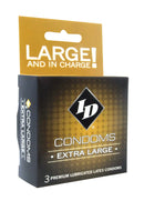 ID EXTRA LARGE CONDOM 3PK (Out Mid Feb)-0