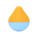 Tenga Iroha Mini Sora Mikan Palm Size Massager in orange and blue, compact design for portable pleasure.