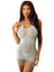 KISS MINI DRESS BLUE-0