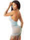 KISS MINI DRESS BLUE-1