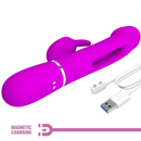 Pretty Love Twinkled Tenderness Flicking Rabbit Fuchsia with USB charging cable.