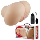 Pretty Love Luna Realistic Vagina and Ass Masturbator with dual-entry design and detailed textures for ultimate pleasure.