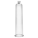 Size Matters Deluxe Hand Pump Kit with 2 Inch Cylinder clear cylinder accessory for male enhancement.