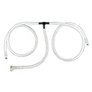 Size Matters Companion Dual Cylinder Pump Connector Clear for efficient dual cylinder operation.