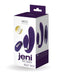 JENI C-SHAPED DUAL MOTOR VIBE WITH REMOTE - PURPLE-0