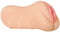 Realistic vagina stroker for intimate pleasure, designed for adult enjoyment with soft, supple texture.