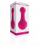 Jimmy Jane Ascend 4 Dual Vibrator Pink packaging showcasing its ergonomic design and vibrant color.