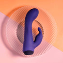 SELOPA Plum Job Petite Rabbit Vibrator with Dual Motor on Display