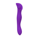 Viben Petallux Dual Ended Clitoral Stimulator Purple showcasing its sleek design and dual-ended functionality.
