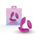 Viben Epiphany Clitoral Rollerball Panty Vibe Berry with remote, showcasing vibrant pink design for intimate pleasure.