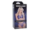 Signature Strokers Kenna James ULTRASKYN Pussy Stroker packaging featuring Kenna James in lingerie.