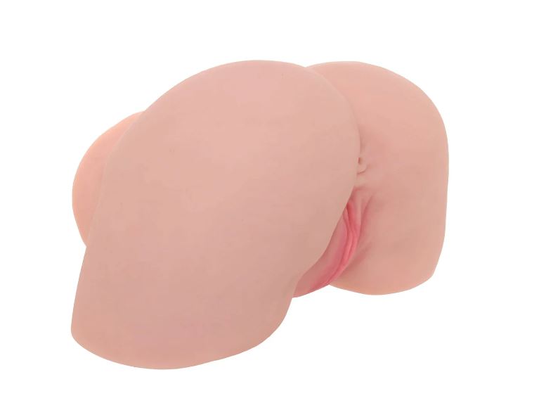 Ultimate Booty Vibrating Ass and Pussy Moaning Masturbator featuring lifelike dual-entry design.