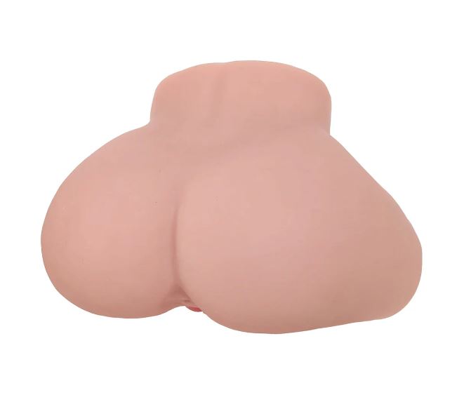 Ultimate Booty Vibrating Ass and Pussy Moaning Masturbator realistic dual-entry design