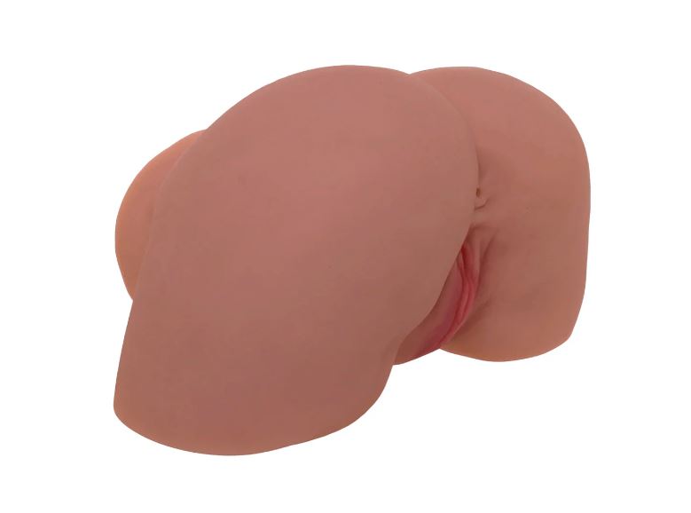 Asstastic Vibrating Ass and Pussy Moaning Masturbator showcasing realistic dual-entry design and soft silicone feel.