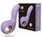 Duchess Tapping Vibe in Lavender with sleek design and packaging for dual stimulation and ultimate satisfaction.