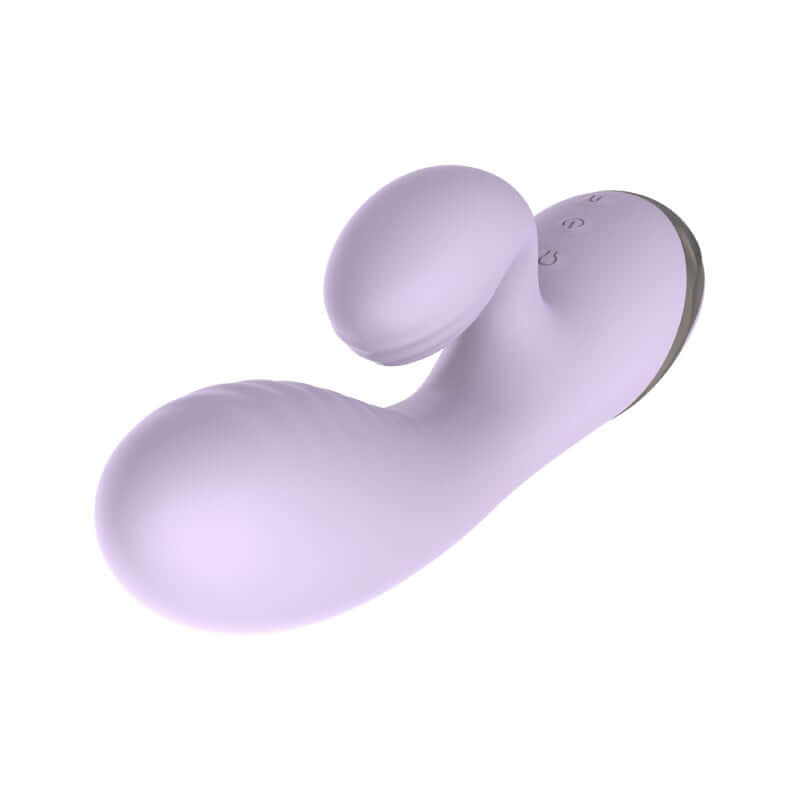 Envy Inflatable Vibrator in Lavender with dual vibrating zones and inflatable head for customizable pleasure.