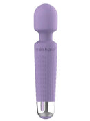 Mini Halo Wand Massager Lilac compact personal massager with ergonomic design and flexible neck for targeted stimulation.