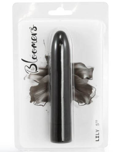BLOOMERS LILY VIBRATOR 5IN BLACK-1
