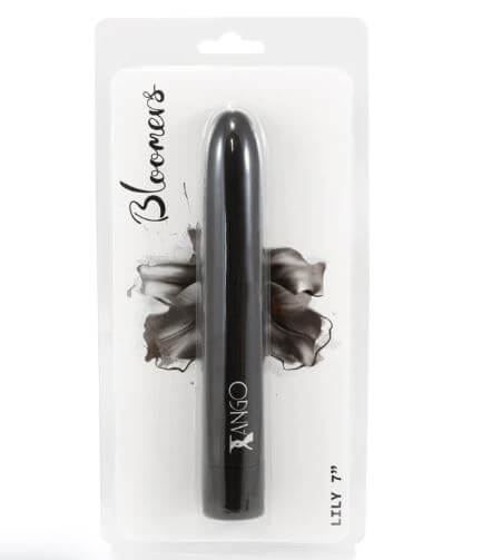BLOOMERS LILY VIBRATOR 7IN BLACK-0