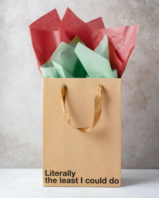 LITERALLY THE LEAST I COULD DO GIFT BAG-0