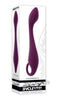 Evolved Lochness G Vibrator in packaging with gently arched shaft and ring handle for G-spot stimulation and intense pleasure.