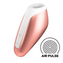 Satisfyer Love Breeze Air Pulse Clitoral Stimulator Copper in a sleek design for contact-free stimulation.