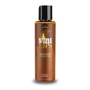 Sizzle Lips Warming Edible Gel Salted Caramel 4.2 Fl Oz from Sensuva, perfect for intimate massages.