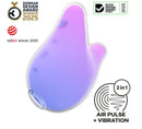 Satisfyer Mermaid Vibes Air Pulse Vibrator with awards features touch-free stimulation and vibrant design.