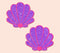 Mermaid Seashell Pasties in Neon Pink & Purple Glitter by Pastease, whimsical design for beach lovers and mermaid enthusiasts.