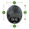 The M For Men Dome X - Next Gen Automatic Male Masturbator by Blush with dimensions shown: 4 inches tall, 4 inches wide, and 2 inches deep