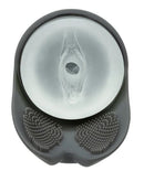 Milk Master Ultimate Automatic Milker Masturbator top view showing the unique design and textured surfaces for enhanced stimulation.