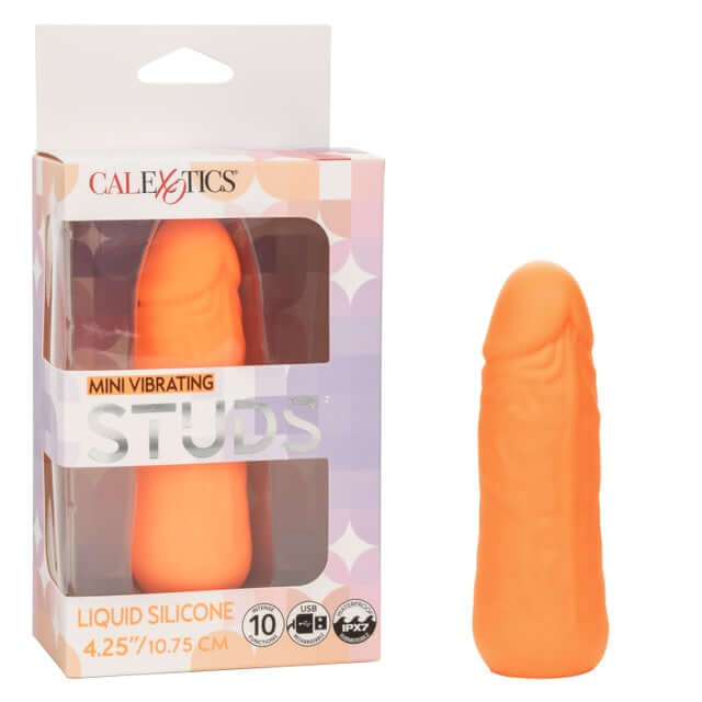 MINI VIBRATING STUDS ORANGE-0