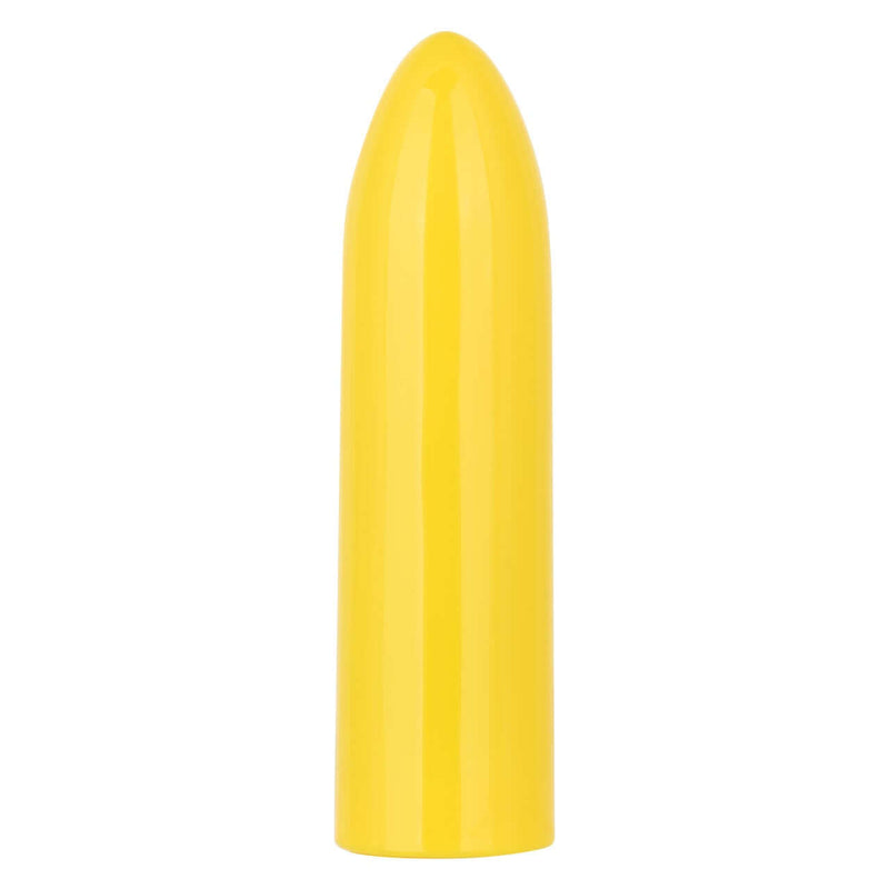 Yellow Turbo Buzz™ Classic Mini Bullet Vibrator Discreet and Powerful 10-Function Stimulator