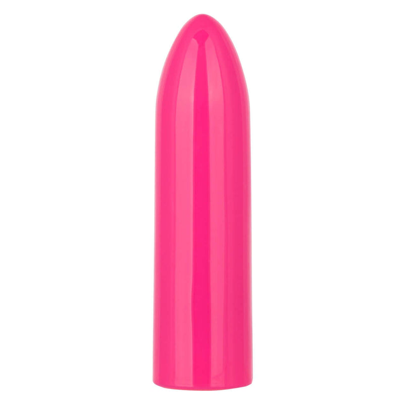 Pink Turbo Buzz Classic Mini Bullet with 10 vibration functions and waterproof design.