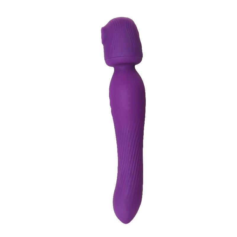 Alter Ego Ultra Wand in purple, featuring a sleek design and textured handle for enhanced pleasure and stimulation.