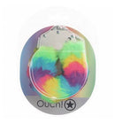 OUCH! HEAVY DUTY FLUFFY HANDCUFFS - MULTICOLOR 1-1