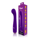 Viben Devotion G-Spot Massager Violet with sleek design and five powerful vibration patterns.