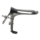 Kink Industries Stainless Steel Speculum Medium designed for intimate medical play, made of high-quality stainless steel.