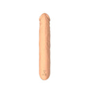 Olympia Liquid Silicone Vibe in Nude, featuring realistic texture and designed for powerful vibrations.