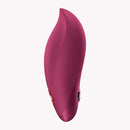 Fun Factory Charme Bullet Vibrator Wine Red side view, ergonomic design, compact and travel-friendly.