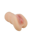 Caroline Realistic Vagina Masturbator Light with sculpted detail and double-entry design for immersive experiences.