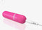 Screaming O Soft Touch Rechargeable Bullet in pink, showcasing silky soft texture and charging cable.