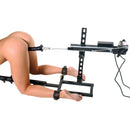 The Stockade Rear Penetration Fucking Machine showcasing a motorized thrusting unit and restraining frame.