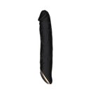 Olympia Liquid Silicone Vibe in Black with realistic texture and powerful vibrations for ultimate pleasure.