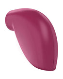 Satisfyer One Night Stand Air Plus Stimulator Purple side view showcasing its ergonomic design and vibrant color.